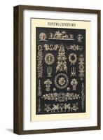 Ornament-Xixth Century-Empire Style-Racinet-Framed Art Print