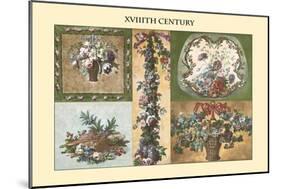 Ornament-XVIIIth Century-Racinet-Mounted Art Print
