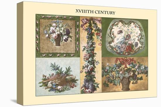 Ornament-XVIIIth Century-Racinet-Stretched Canvas