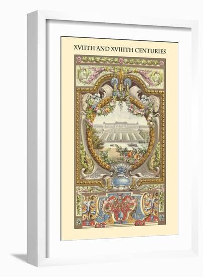 Ornament-XVIIth and XVIIIth Centuries-Racinet-Framed Art Print