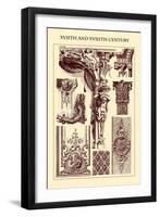 Ornament-Xviith and Xviiith Century-Racinet-Framed Art Print