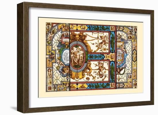 Ornament-Racinet-Framed Art Print