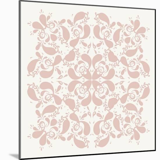 Ornamental Background-Katyau-Mounted Art Print