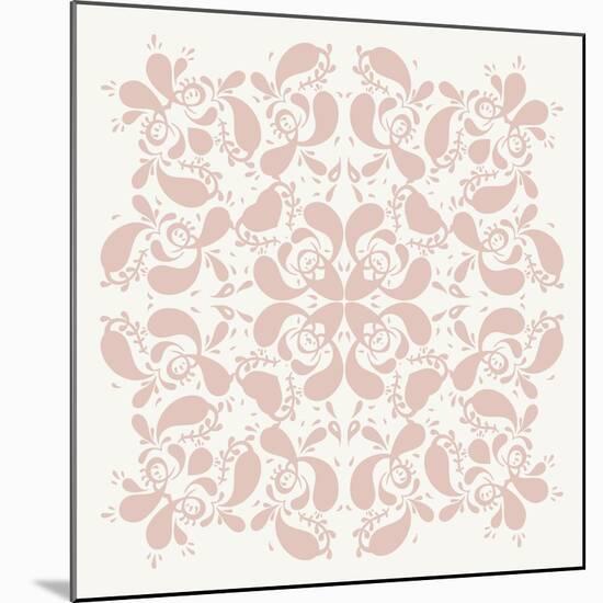 Ornamental Background-Katyau-Mounted Premium Giclee Print