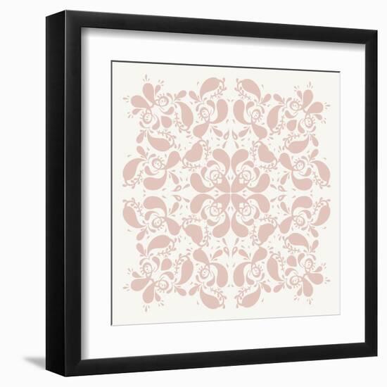 Ornamental Background-Katyau-Framed Art Print