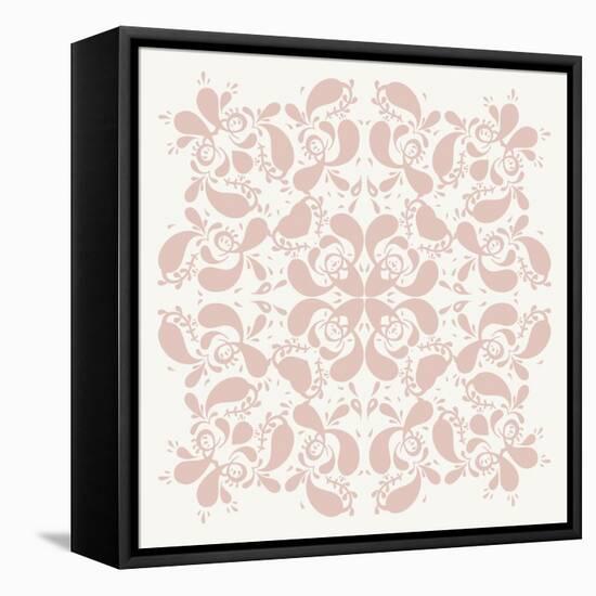 Ornamental Background-Katyau-Framed Stretched Canvas