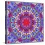 Ornamental Blossoms Mandala-Alaya Gadeh-Stretched Canvas