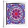 Ornamental Blossoms Mandala-Alaya Gadeh-Framed Photographic Print