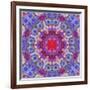 Ornamental Blossoms Mandala-Alaya Gadeh-Framed Photographic Print