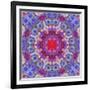 Ornamental Blossoms Mandala-Alaya Gadeh-Framed Photographic Print