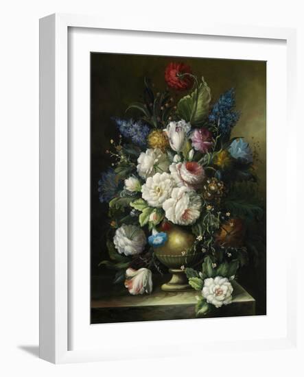 Ornamental Bouquet-null-Framed Premium Giclee Print