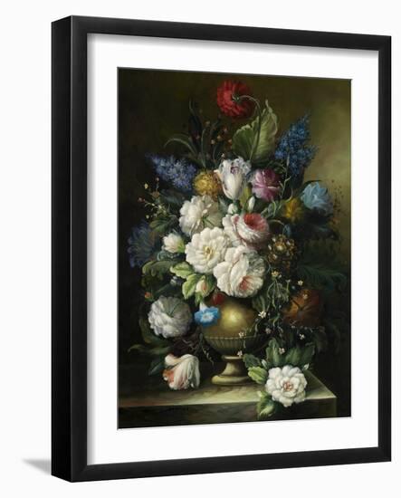 Ornamental Bouquet-null-Framed Art Print