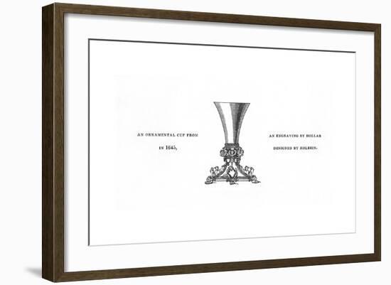 Ornamental Cup, 1645-Henry Shaw-Framed Giclee Print