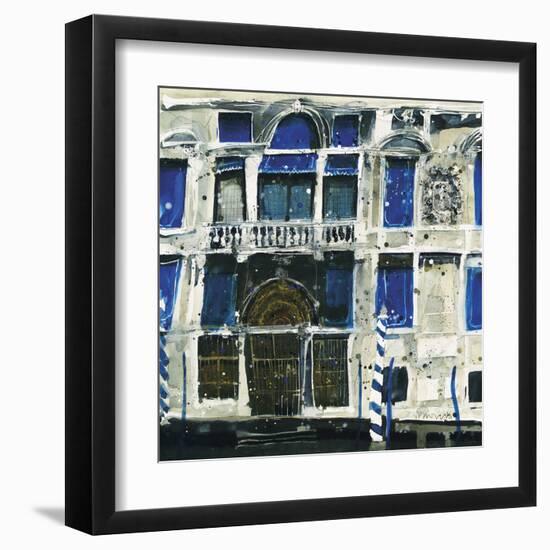 Ornamental Facade, Venice-Susan Brown-Framed Giclee Print