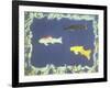 Ornamental Fish-David Alan Redpath Michie-Framed Giclee Print