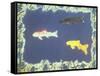 Ornamental Fish-David Alan Redpath Michie-Framed Stretched Canvas