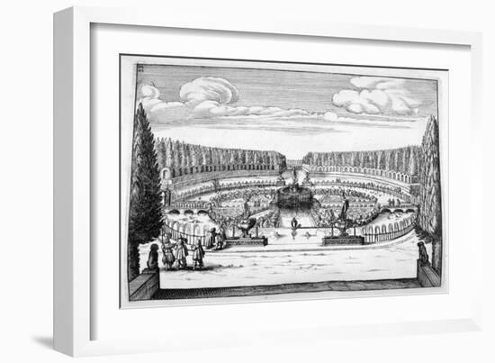 Ornamental Fountain and Garden Design, 1664-Georg Andreas Bockler-Framed Giclee Print