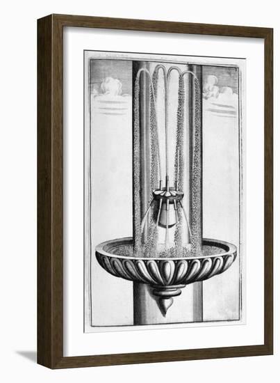 Ornamental Fountain Design, 1664-Georg Andreas Bockler-Framed Giclee Print