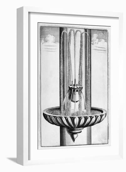 Ornamental Fountain Design, 1664-Georg Andreas Bockler-Framed Giclee Print