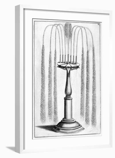 Ornamental Fountain Design, 1664-Georg Andreas Bockler-Framed Giclee Print