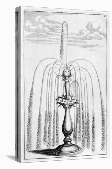 Ornamental Fountain Design, 1664-Georg Andreas Bockler-Stretched Canvas