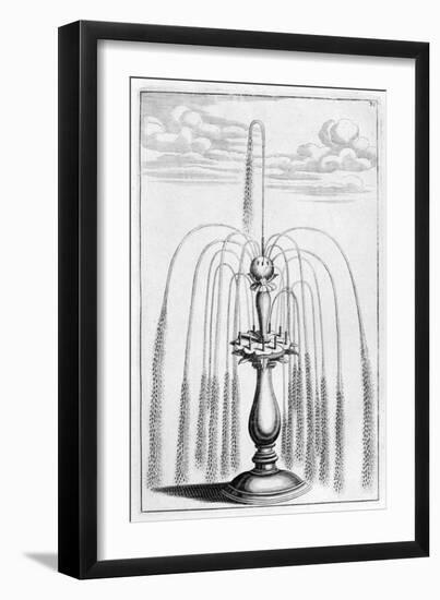 Ornamental Fountain Design, 1664-Georg Andreas Bockler-Framed Giclee Print