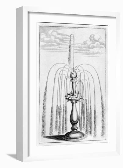 Ornamental Fountain Design, 1664-Georg Andreas Bockler-Framed Giclee Print