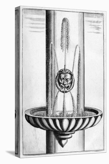 Ornamental Fountain Design, 1664-Georg Andreas Bockler-Stretched Canvas