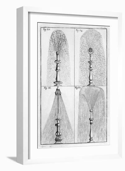 Ornamental Fountain Design, 1664-Georg Andreas Bockler-Framed Giclee Print