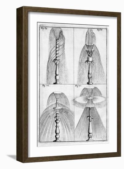 Ornamental Fountain Design, 1664-Georg Andreas Bockler-Framed Giclee Print