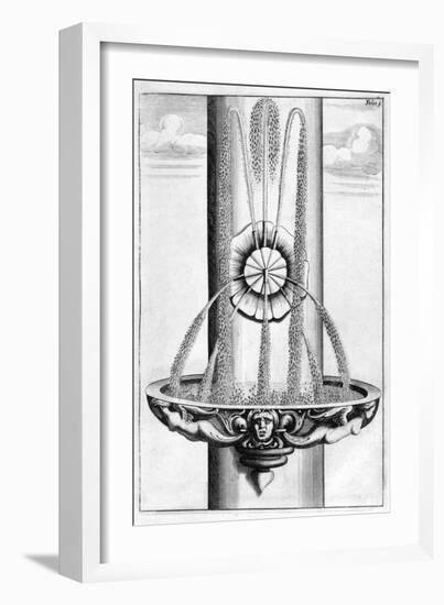 Ornamental Fountain Design, 1664-Georg Andreas Bockler-Framed Giclee Print