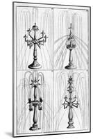 Ornamental Fountain Design, 1664-Georg Andreas Bockler-Mounted Giclee Print