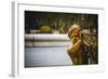 Ornamental Fountains of the Palace of Aranjuez, Madrid, Spain.World Heritage Site by UNESCO in 2001-outsiderzone-Framed Photographic Print