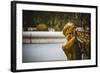 Ornamental Fountains of the Palace of Aranjuez, Madrid, Spain.World Heritage Site by UNESCO in 2001-outsiderzone-Framed Photographic Print