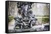 Ornamental Fountains of the Palace of Aranjuez, Madrid, Spain-outsiderzone-Framed Stretched Canvas