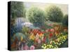 Ornamental Garden-Kevin Dodds-Stretched Canvas