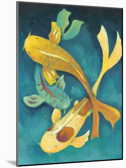 Ornamental Koi I-Chariklia Zarris-Mounted Art Print