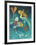 Ornamental Koi II-Chariklia Zarris-Framed Art Print