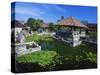 Ornamental Lake, Raja of Karangasem Palace, Amlapura, Bali, Indonesia-Robert Francis-Stretched Canvas