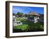 Ornamental Lake, Raja of Karangasem Palace, Amlapura, Bali, Indonesia-Robert Francis-Framed Photographic Print