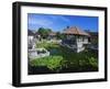 Ornamental Lake, Raja of Karangasem Palace, Amlapura, Bali, Indonesia-Robert Francis-Framed Photographic Print