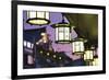 Ornamental Lanterns in Gion-Jon Hicks-Framed Photographic Print