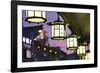 Ornamental Lanterns in Gion-Jon Hicks-Framed Photographic Print