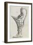 Ornamental Leg-Shaped Vessel, 1543-Augustin Hirschvogel-Framed Giclee Print