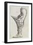 Ornamental Leg-Shaped Vessel, 1543-Augustin Hirschvogel-Framed Giclee Print
