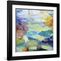 Ornamental Pond 2-Helen Wells-Framed Giclee Print