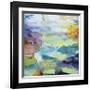 Ornamental Pond 2-Helen Wells-Framed Giclee Print