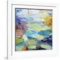 Ornamental Pond 2-Helen Wells-Framed Giclee Print