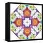 Ornamental Rhomb from Flowers-Alaya Gadeh-Framed Stretched Canvas