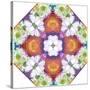 Ornamental Rhomb from Flowers-Alaya Gadeh-Stretched Canvas